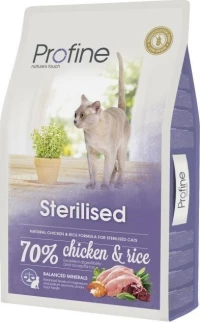 Profine Cat Sterilized Chicken Rice 10Kg