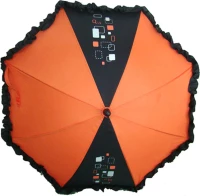 Bebe Stars Umbrella Orange