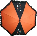 Bebe Stars Umbrella Orange
