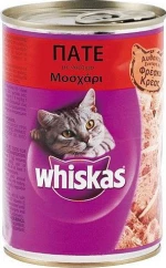 Whiskas Κονσέρβα Μοσχάρι 400gr