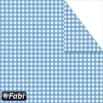 Fabi Χαρτόνι Καρό Μπλέ 50x70cm 1τμχ