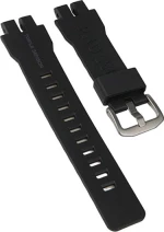 Casio Καουτσούκ Λουράκι Μαύρο