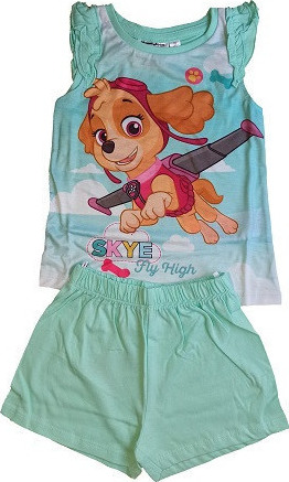 PAW PATROL ΠΥΤΖΑΜΑ ΚΟΝΤΟΜΑΝΙΚΗ (ΠΕΤΡΟΛ)