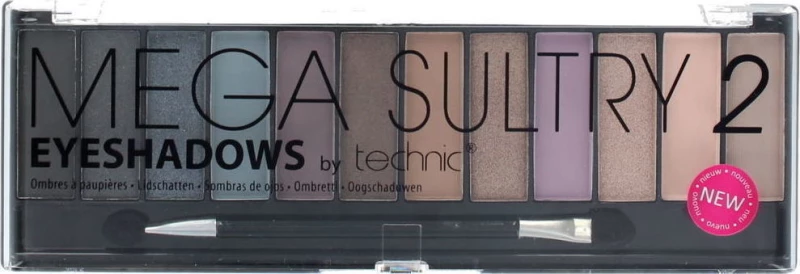 Technic Mega Sultry 2 Eyeshadows 12pcs