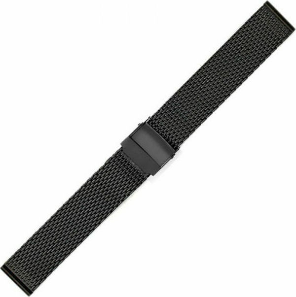 ΜΠΡΑΣΕΛΕ 026124BK 24mm ΜΑΥΡΟ