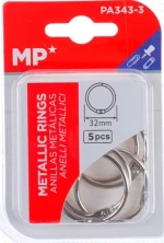 Μεταλλικοί κρίκοι MP 32mm 5τμχ