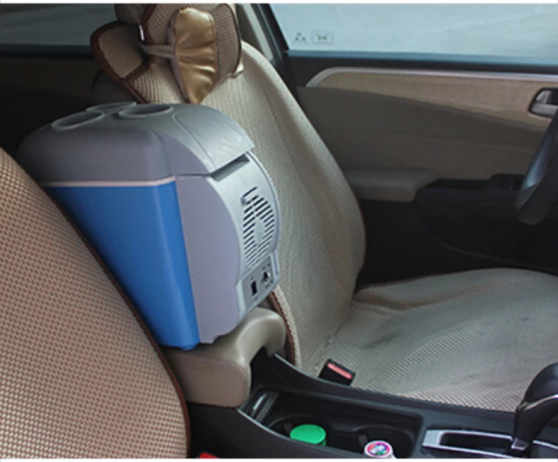 Huanjie Portable Car Refrigerator Cooler Ηλεκτρικό Φορητό Ψυγείο 12V 7.5lt