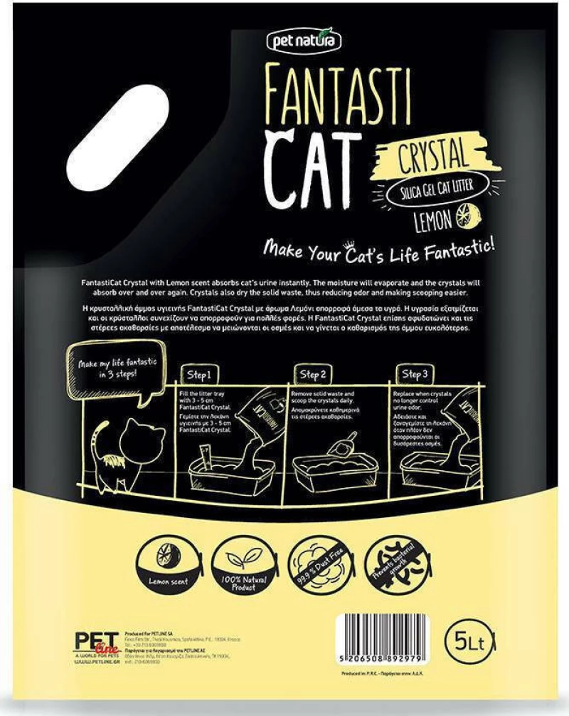 Pet Natura Fantasticat Lemon 2kg 5lt