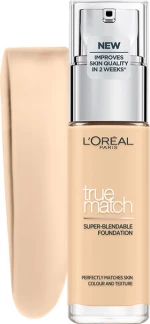 L'Oreal True Match Super Blendable Foundation W1 Golden Ivory 30ml
