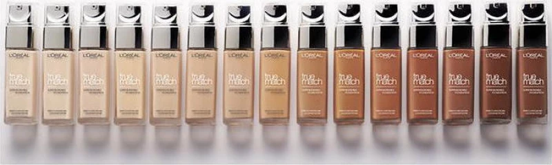L'Oreal True Match Super Blendable Foundation W1 Golden Ivory 30ml