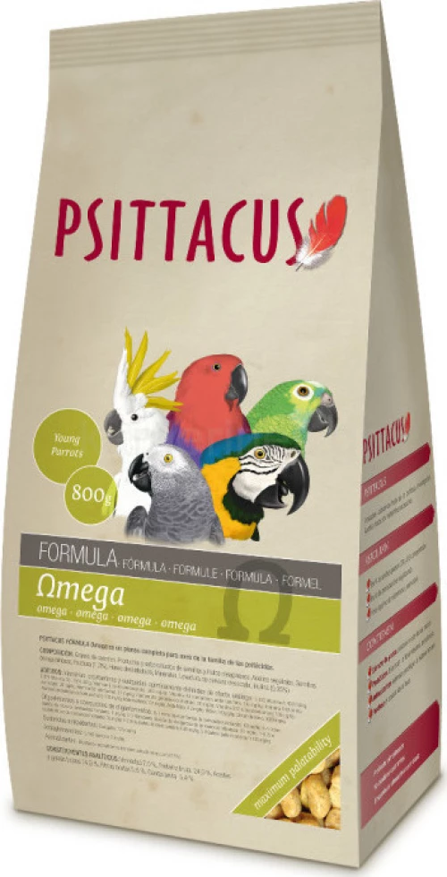 PSITTACUS OMEGA FORMULA 800GR