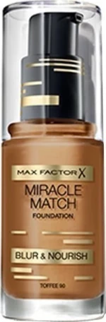 Max Factor Miracle Match Foundation 90 Toffee 30ml