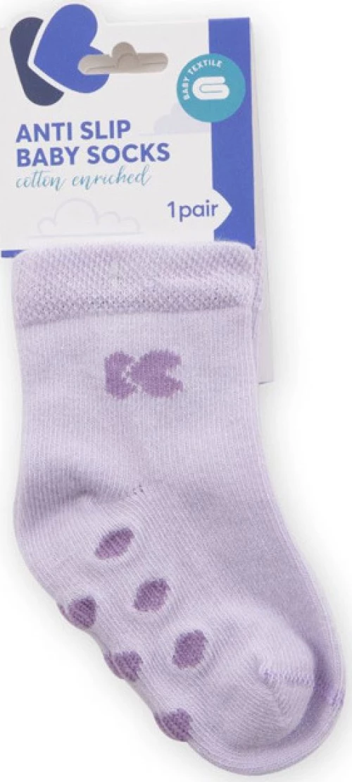 Kikka Boo Κάλτσες Anti-Slip 0-6 μηνών Purple 31110010115