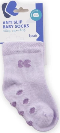 Kikka Boo Κάλτσες Anti-Slip 0-6 μηνών Purple 31110010115