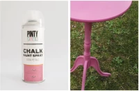 Pinty Plus Chalk Finish Spray Paint Pink Petals 400ml