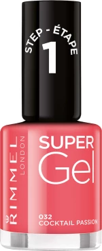 Rimmel London Super Gel Step 1 Colored Coat 032 Cocktail Passion