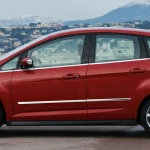 S-dizayn Ford C-max Ii 2010+ Προστατευτικη Φάσα Πόρτας Πλαστικό Χρώμιο 8τεμ