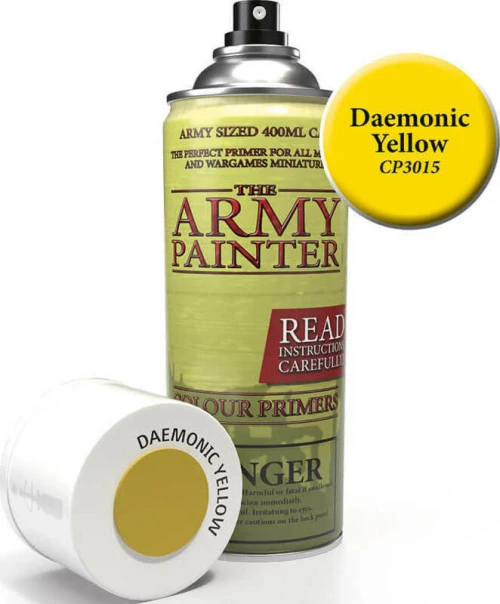 The Army Painter Colour Primer Daemonic Yellow 400ml