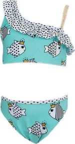 Μπικίνι Παιδικό Μαγιό Μέντα με Ψαράκια Tortue Kids S0-033-211