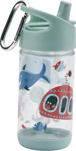 Sugar Booger Πλαστικό Παγούρι Ocean Clear Tritan Flip & Sip 350ml
