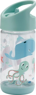 Sugar Booger Πλαστικό Παγούρι Ocean Clear Tritan Flip & Sip 350ml