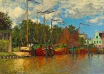 Museum Series Claude Monet Boats at Zaandam, 1871 2D 1000pcs