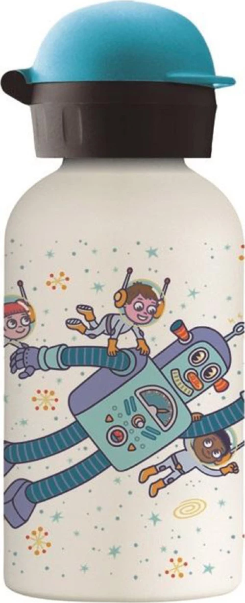 Laken Αλουμινίου Παγούρι Space Robots 350ml