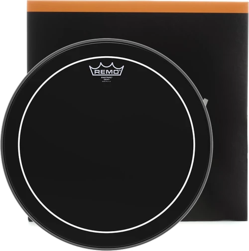 Remo Pinstripe Ebony 6"