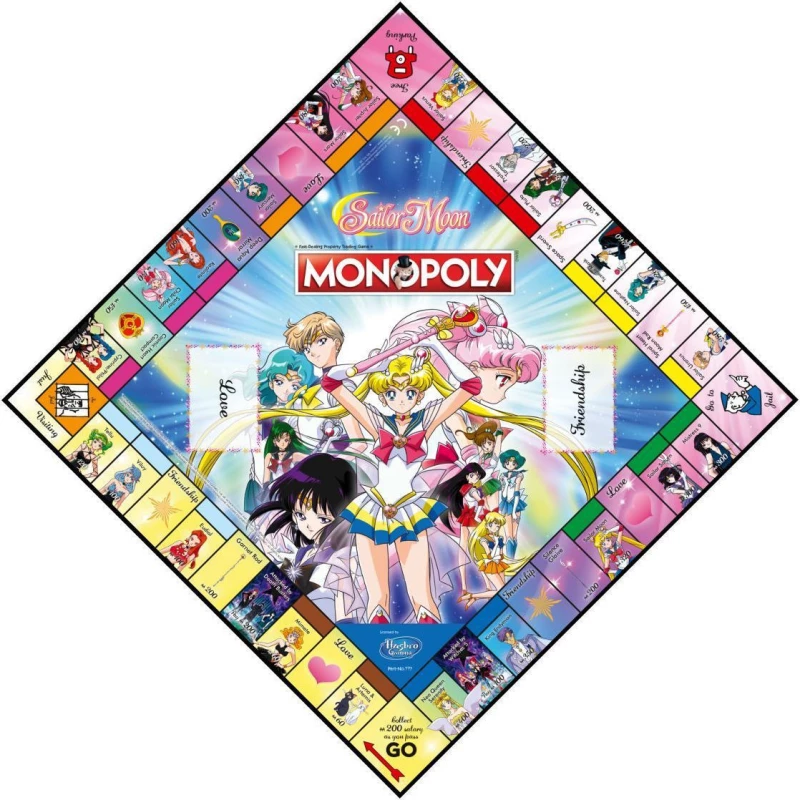 Winning Moves Sailor Moon Monopoly