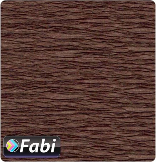 Fabi Χαρτί Γκοφρέ Καφέ Σκούρο 50x200cm