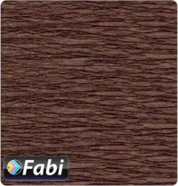Fabi Χαρτί Γκοφρέ Καφέ Σκούρο 50x200cm