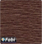 Fabi Χαρτί Γκοφρέ Καφέ Σκούρο 50x200cm