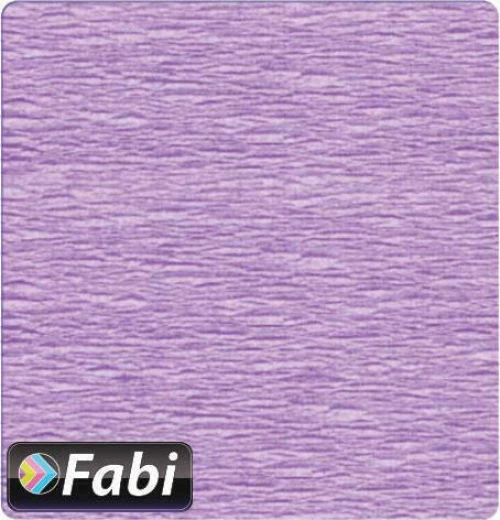 Fabi Χαρτί Γκοφρέ Λιλά 50x200cm