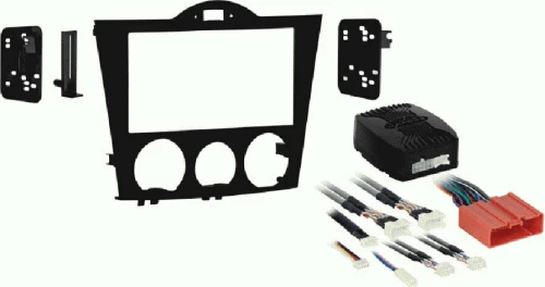 OEM MT.7510 Πρόσοψη 2 Din για Mazda RX8 ’04-’08 (Black mat)