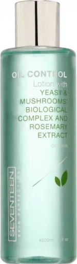 Seventeen Oil Control Lotion With Yeast & Mushrooms’ Biological Complex and Rosemary Extract 200ml