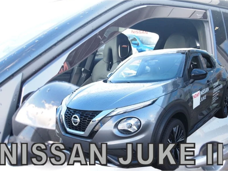 Heko Σετ Ανεμοθραύστες Μπροστινοί για Nissan Juke 5D 2019 2τμχ