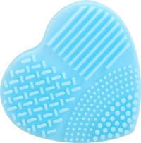 Ilu Makeup Brush Cleaner Heart Blue