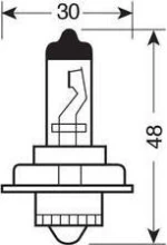 Lampa S3-P26s 12V 1τμχ