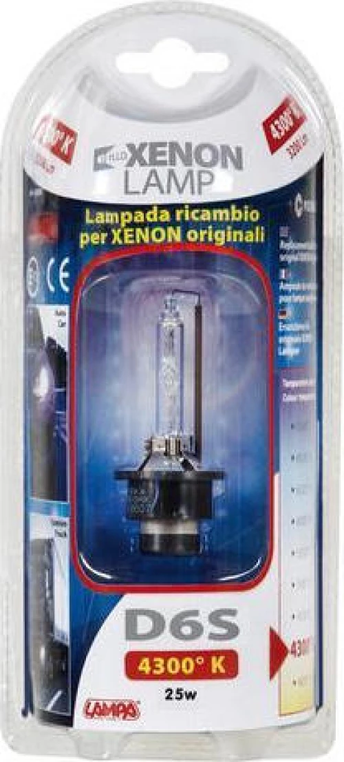 Lampa D6S HID Xenon 4300K 12V 1τμχ