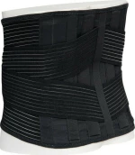 Medical Brace Lumbosacral Ζώνη Υψηλή Οσφύος Black MB.5307