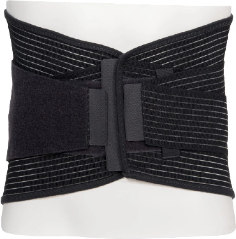 Medical Brace Lumbosacral Ζώνη Υψηλή Οσφύος Black MB.5307