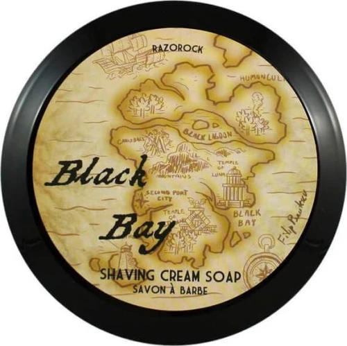 RazoRock Black Bay Shaving Cream Soap 150gr