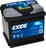 Exide Excell EB500 12V 50AH-450EN