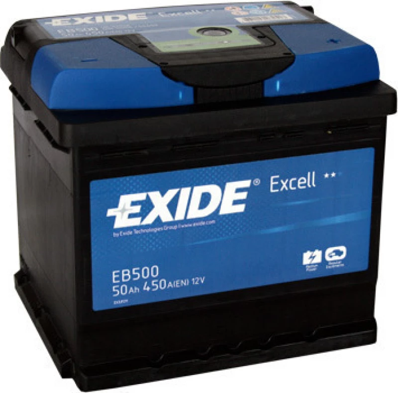 Exide Excell EB500 12V 50AH-450EN