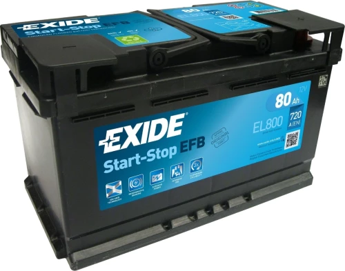 Exide Start Stop EFB 80Ah EL800