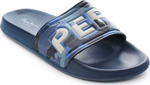Pepe Jeans Ανδρικές Παντόφλες Slider Camo Navy