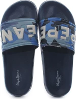 Pepe Jeans Ανδρικές Παντόφλες Slider Camo Navy