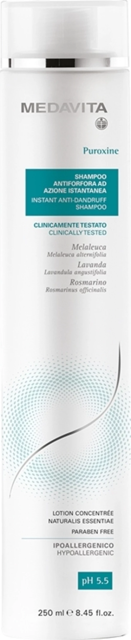 Medavita Puroxine Anti-Dandruff Shampoo pH 5.5 250ml