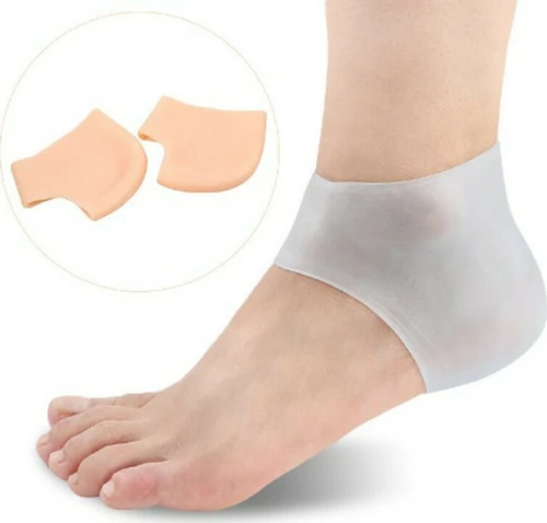 Medical Brace Κάλυμμα Πτέρνας Σιλικόνης Heel Protective Sock 2τμχ