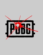 Pubg logo t-shirt - BLACK